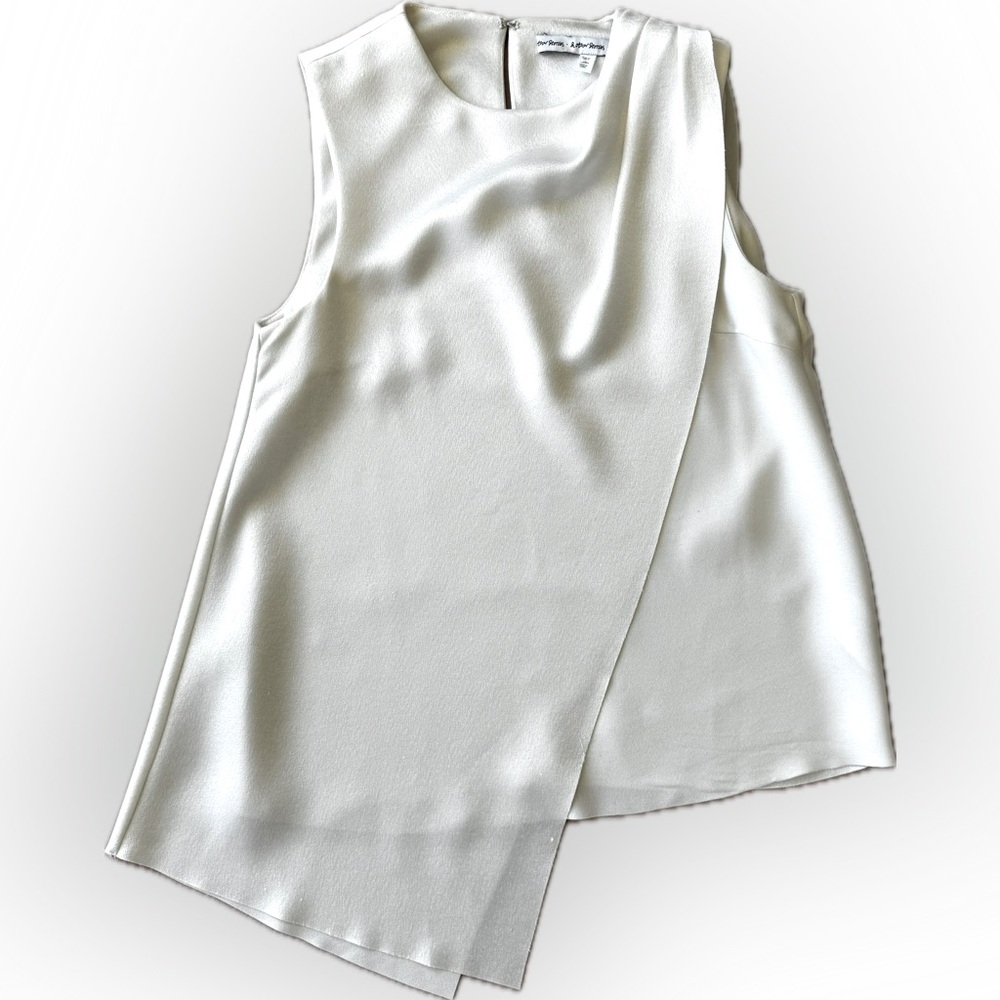 Cream evening top